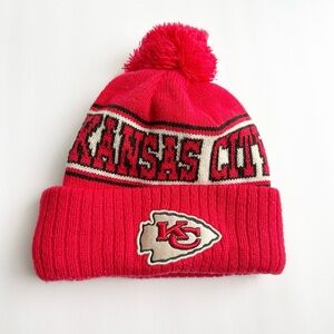 Kansas City Chiefs Sideline Cuffed Pom Hat